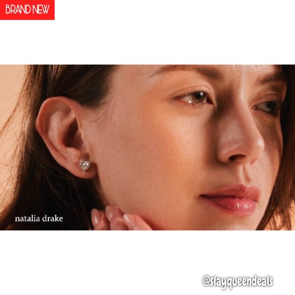 1/4 Cttw Diamond Heart Stud Earrings in Sterling Silver - Picture 8 of 8